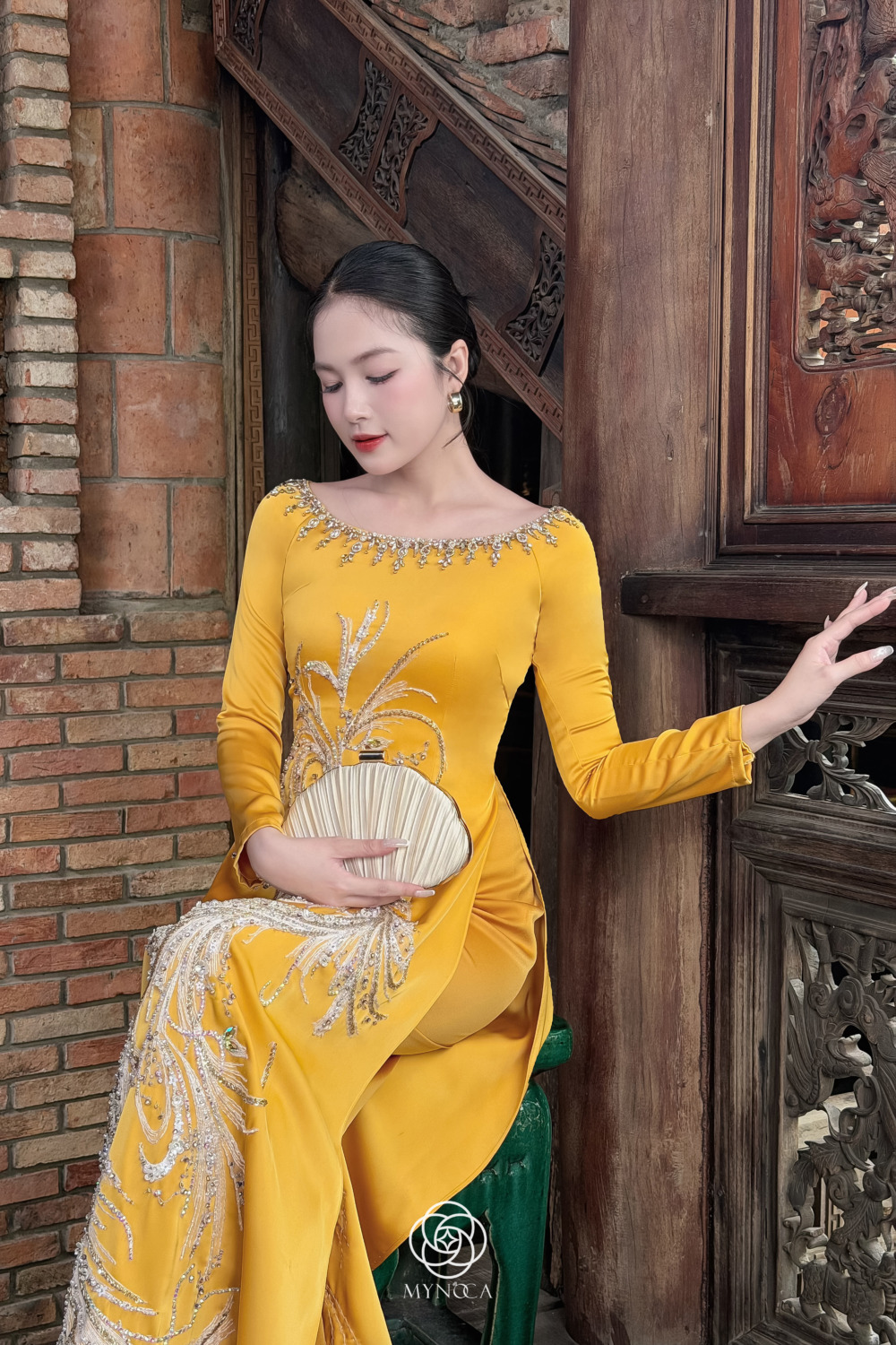 MBS107 - Áo dài bà sui - Ảnh 3