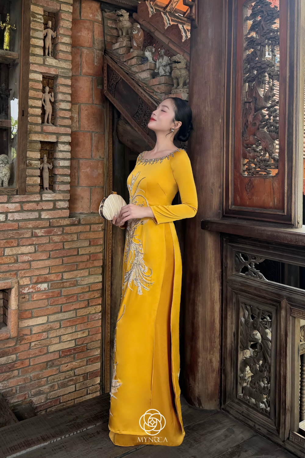MBS107 - Áo dài bà sui - Ảnh 4