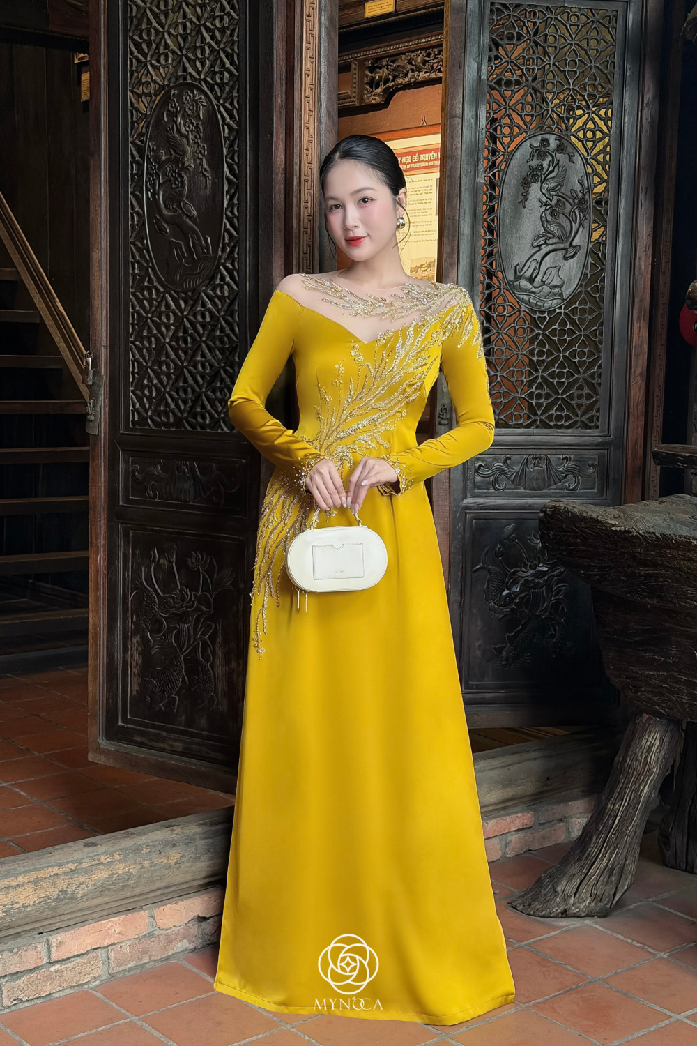 MBS115 - Áo dài bà sui - Ảnh 5
