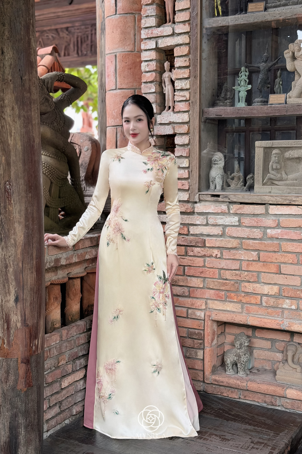 MBS116 - Áo dài bà sui - Ảnh 5